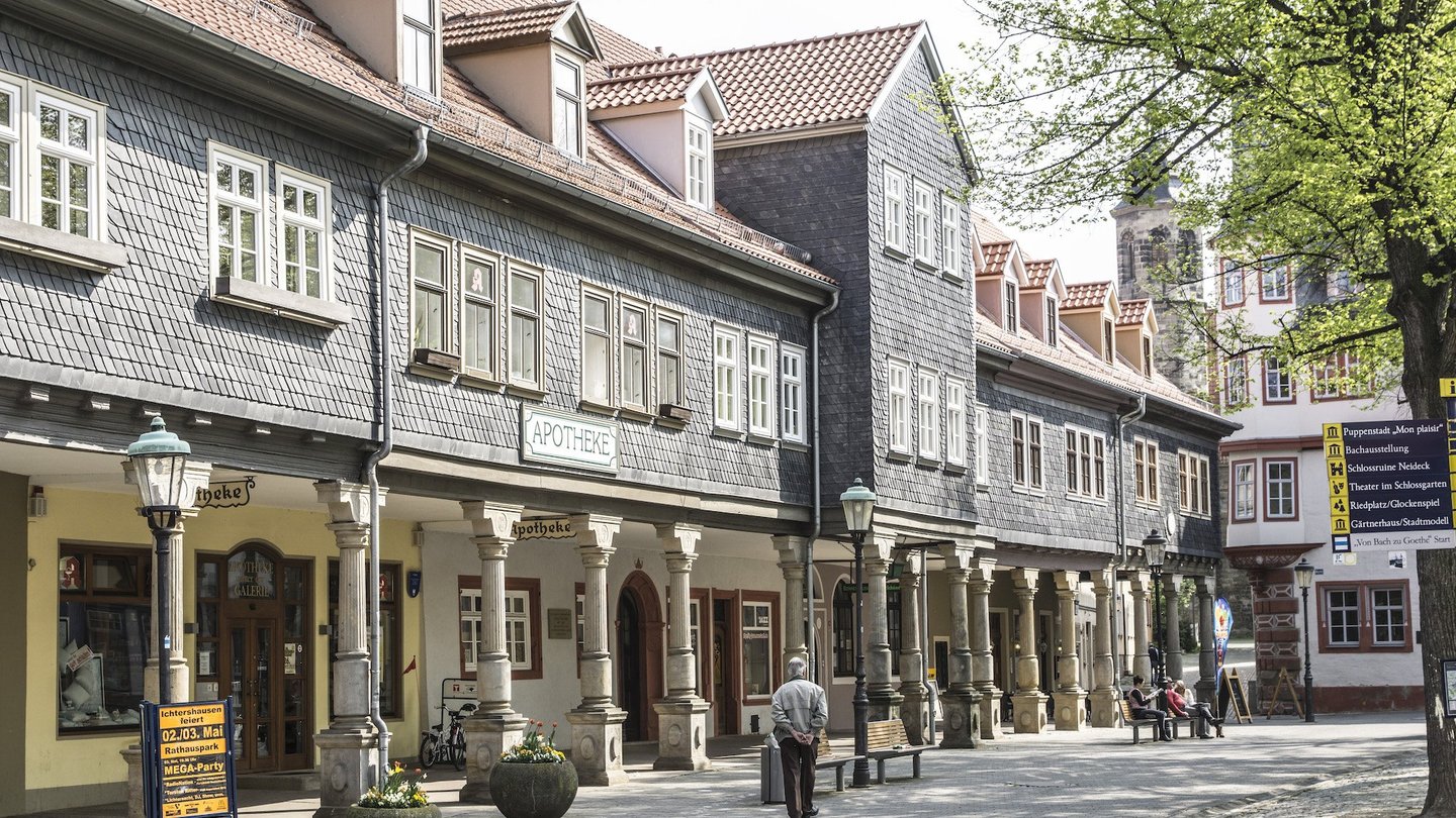 Arnstadt Innenstadt, Fassaden
